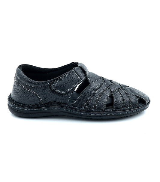 Lockee Black comfort sandals